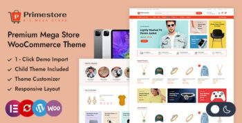 Primestore - Multipurpose Mega Store Elementor WordPress WooCommerce Theme